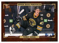 Torey Krug - Boston Bruins (NHL Hockey Card) 2015-16 Upper Deck Portfolio # 110 Mint