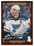 Kevin Shattenkirk - St. Louis Blues (NHL Hockey Card) 2015-16 Upper Deck Portfolio # 116 Mint