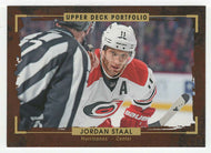 Jordan Staal - Carolina Hurricanes (NHL Hockey Card) 2015-16 Upper Deck Portfolio # 118 Mint