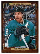 Joe Pavelski - San Jose Sharks (NHL Hockey Card) 2015-16 Upper Deck Portfolio # 122 Mint