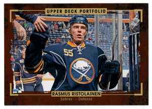 Rasmus Ristolainen - Buffalo Sabres (NHL Hockey Card) 2015-16 Upper Deck Portfolio # 124 Mint