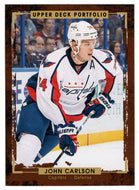 John Carlson - Washington Capitals (NHL Hockey Card) 2015-16 Upper Deck Portfolio # 126 Mint