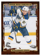Alexander Steen - St. Louis Blues (NHL Hockey Card) 2015-16 Upper Deck Portfolio # 129 Mint