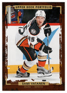 Sami Vatanen - Anaheim Ducks (NHL Hockey Card) 2015-16 Upper Deck Portfolio # 141 Mint