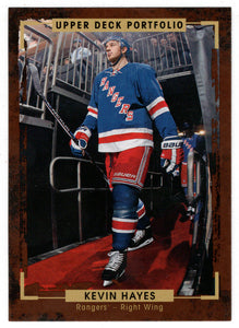 Kevin Hayes - New York Rangers (NHL Hockey Card) 2015-16 Upper Deck Portfolio # 142 Mint