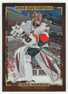 Craig Anderson - Ottawa Senators (NHL Hockey Card) 2015-16 Upper Deck Portfolio # 151 Mint