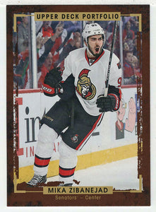 Mika Zibanejad - Ottawa Senators (NHL Hockey Card) 2015-16 Upper Deck Portfolio # 152 Mint