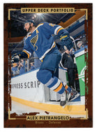 Alex Pietrangelo - St. Louis Blues (NHL Hockey Card) 2015-16 Upper Deck Portfolio # 155 Mint