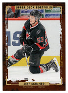 Jeff Skinner - Carolina Hurricanes (NHL Hockey Card) 2015-16 Upper Deck Portfolio # 156 Mint