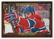 Alex Galchenyuk - Montreal Canadiens (NHL Hockey Card) 2015-16 Upper Deck Portfolio # 162 Mint