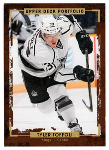 Tyler Toffoli - Los Angeles Kings (NHL Hockey Card) 2015-16 Upper Deck Portfolio # 166 Mint