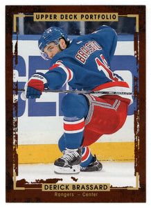 Derick Brassard - New York Rangers (NHL Hockey Card) 2015-16 Upper Deck Portfolio # 172 Mint