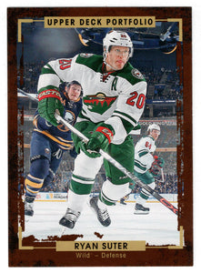Ryan Suter - Minnesota Wild (NHL Hockey Card) 2015-16 Upper Deck Portfolio # 179 Mint