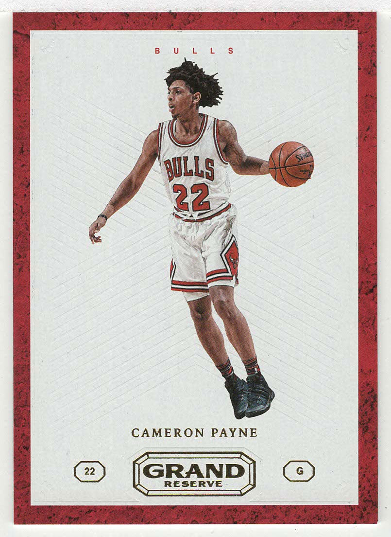 Cameron Payne - Chicago Bulls (NBA Basketball Card) 2016-17 Panini Grand Reserve # 8 Mint