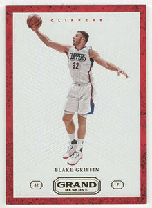 Blake Griffin - Los Angeles Clippers (NBA Basketball Card) 2016-17 Panini Grand Reserve # 16 Mint