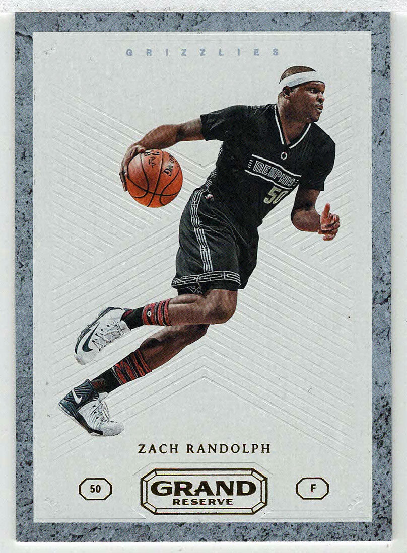 Zach Randolph - Memphis Grizzlies (NBA Basketball Card) 2016-17 Panini Grand Reserve # 20 Mint