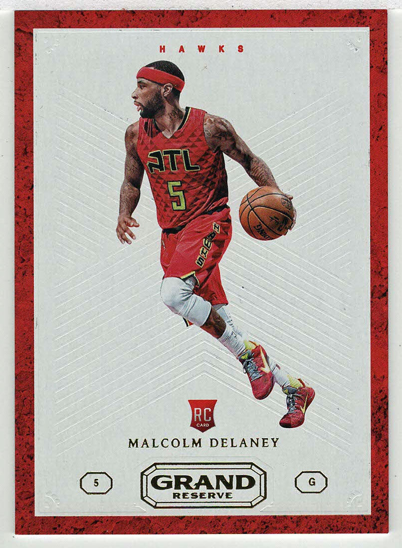 Malcolm Delaney - Atlanta Hawks (NBA Basketball Card) 2016-17 Panini Grand Reserve # 21 Mint