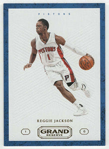 Reggie Jackson - Detroit Pistons (NBA Basketball Card) 2016-17 Panini Grand Reserve # 60 Mint