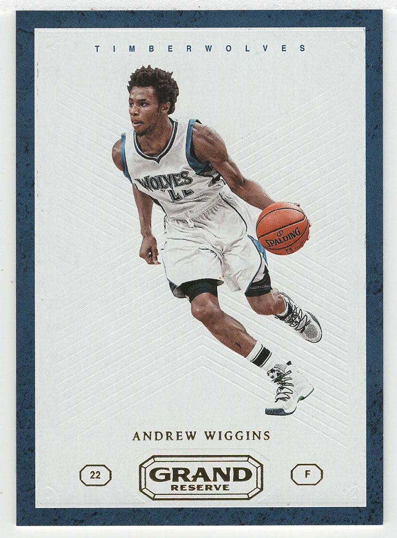 Andrew Wiggins - Minnesota Timberwolves (NBA Basketball Card) 2016-17 Panini Grand Reserve # 78 Mint