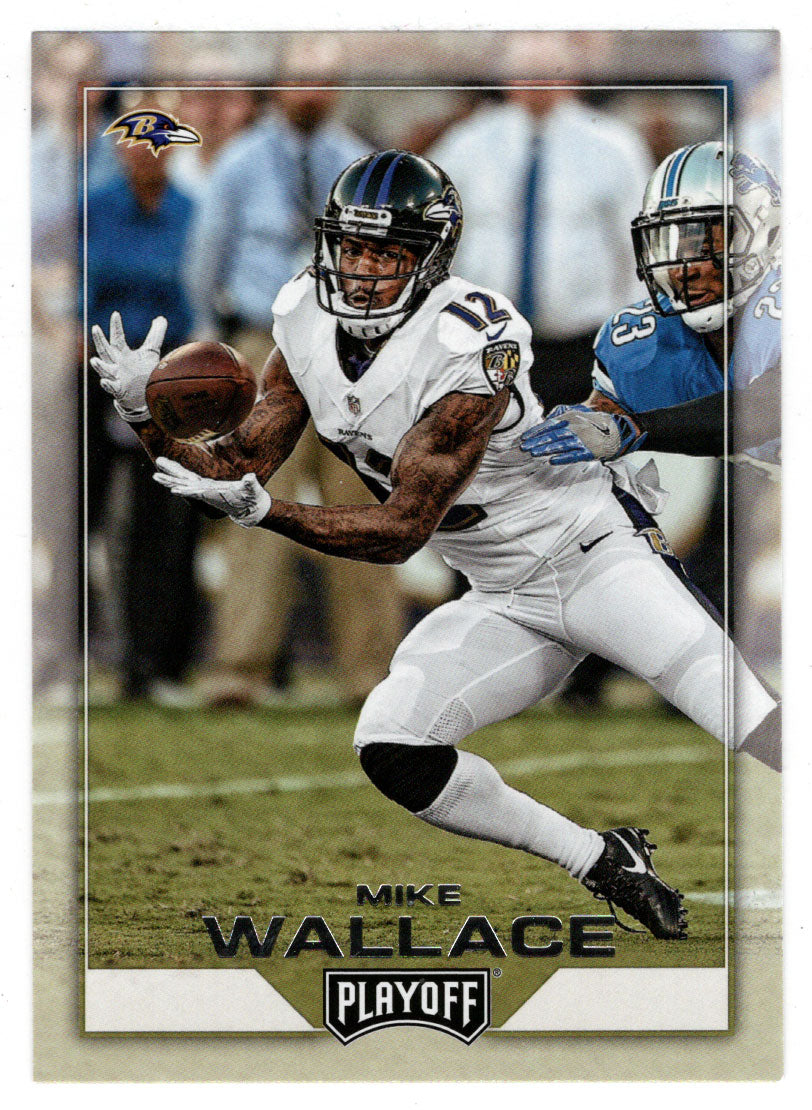 Mike Wallace - Baltimore Ravens (NFL Football Card) 2016 Panini Playoff # 16 Mint