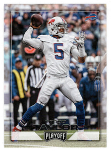 Tyrod Taylor - Buffalo Bills (NFL Football Card) 2016 Panini Playoff # 20 Mint