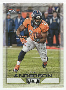 C.J. Anderson - Denver Broncos (NFL Football Card) 2016 Panini Playoff # 57 Mint