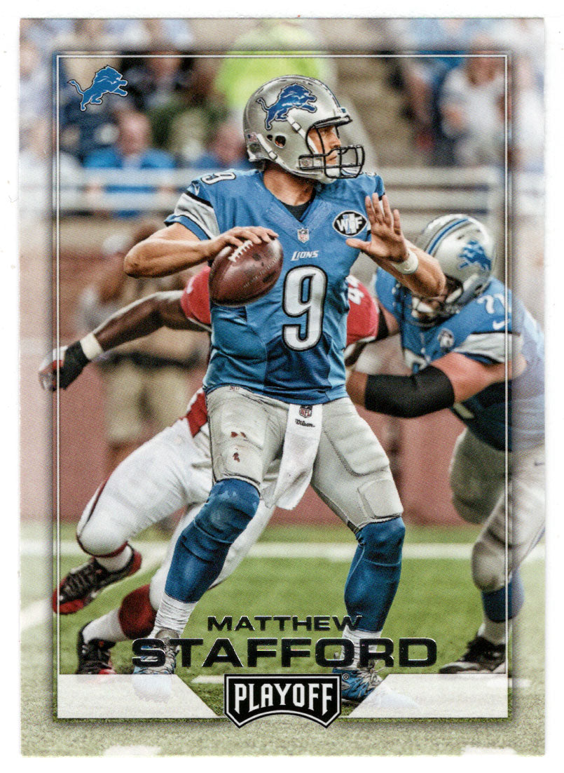 Matthew Stafford - Detroit Lions (NFL Football Card) 2016 Panini Playoff # 62 Mint