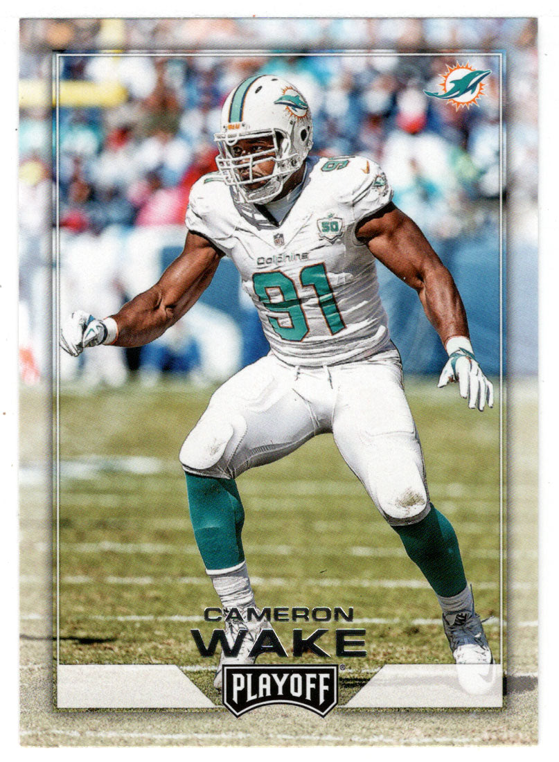 Cameron Wake - Miami Dolphins (NFL Football Card) 2016 Panini Playoff # 104 Mint