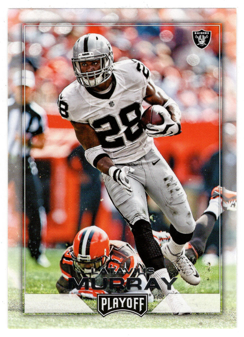 Latavius Murray - Oakland Raiders (NFL Football Card) 2016 Panini Playoff # 130 Mint