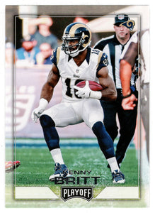 Kenny Britt - Los Angeles Rams (NFL Football Card) 2016 Panini Playoff # 145 Mint