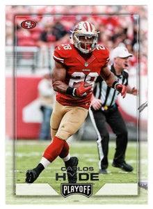 Carlos Hyde - San Francisco 49ers (NFL Football Card) 2016 Panini Playoff # 156 Mint