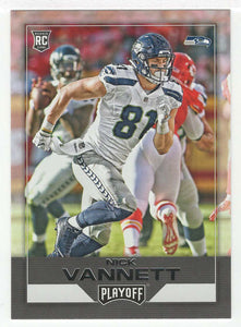 Nick Vannett RC - Seattle Seahawks (NFL Football Card) 2016 Panini Playoff # 257 Mint