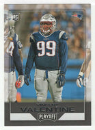 Vincent Valentine RC - New England Patriots (NFL Football Card) 2016 Panini Playoff # 258 Mint