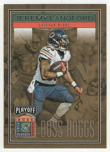 Jeremy Langford - Chicago Bears - Boss Hoggs (NFL Football Card) 2016 Panini Playoff # BH-JL Mint