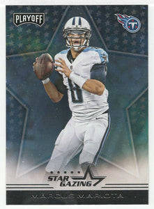 Marcus Mariota - Tennessee Titans - Star Gazing (NFL Football Card) 2016 Panini Playoff # SG-MM Mint