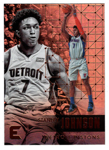 Stanley Johnson - Detroit Pistons (NBA Basketball Card) 2017-18 Panini Essentials # 30 Mint
