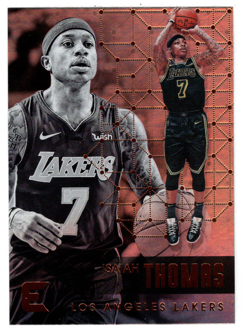 Isaiah Thomas - Los Angeles Lakers (NBA Basketball Card) 2017-18 Panini Essentials # 68 Mint