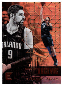Nikola Vucevic - Orlando Magic (NBA Basketball Card) 2017-18 Panini Essentials # 85 Mint