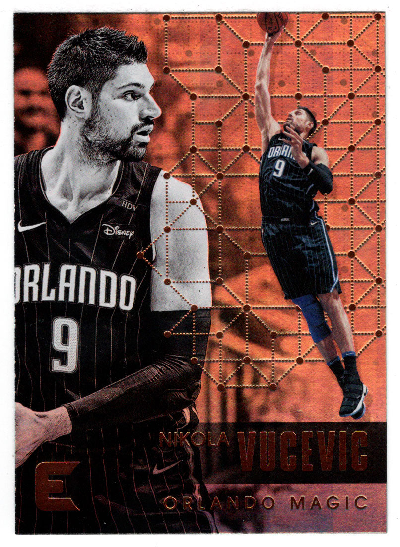 Nikola Vucevic - Orlando Magic (NBA Basketball Card) 2017-18 Panini Essentials # 85 Mint