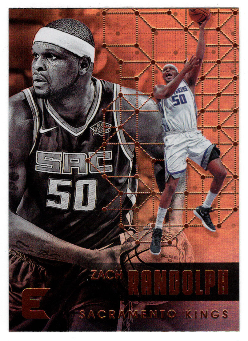 Zach Randolph - Sacramento Kings (NBA Basketball Card) 2017-18 Panini Essentials # 87 Mint