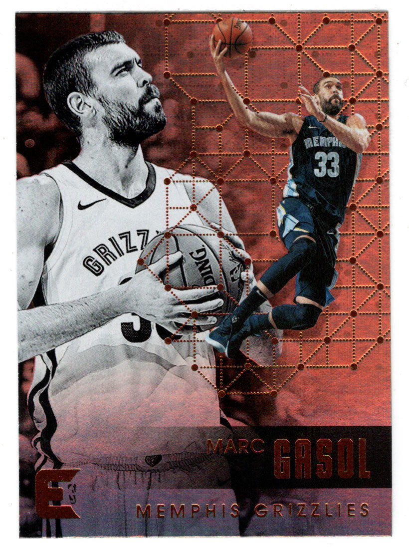 Marc Gasol - Memphis Grizzlies (NBA Basketball Card) 2017-18 Panini Essentials # 122 Mint