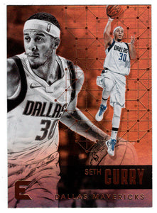 Seth Curry - Dallas Mavericks (NBA Basketball Card) 2017-18 Panini Essentials # 138 Mint