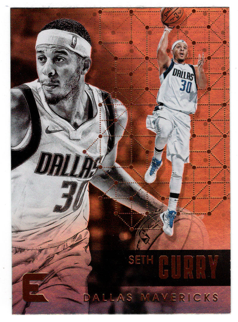 Seth Curry - Dallas Mavericks (NBA Basketball Card) 2017-18 Panini Essentials # 138 Mint
