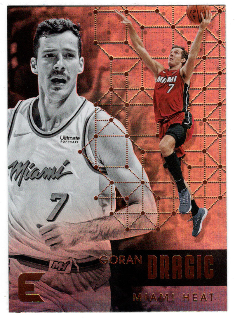 Goran Dragic - Miami Heat (NBA Basketball Card) 2017-18 Panini Essentials # 152 Mint