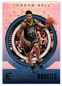 Jordan Bell - Golden State Warriors - Essential Rookies (NBA Basketball Card) 2017-18 Panini Essentials # ER-5 Mint