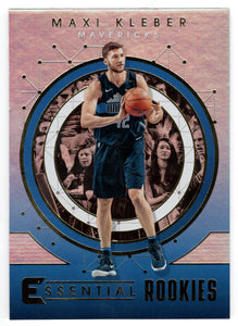 Maxi Kleber - Dallas Mavericks - Essential Rookies (NBA Basketball Card) 2017-18 Panini Essentials # ER-12 Mint