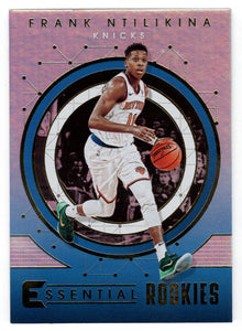 Frank Ntilikina - New York Knicks - Essential Rookies (NBA Basketball Card) 2017-18 Panini Essentials # ER-13 Mint