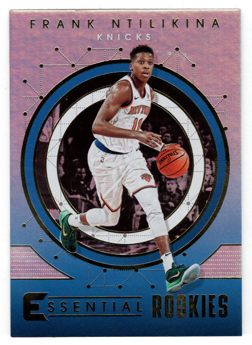 Frank Ntilikina - New York Knicks - Essential Rookies (NBA Basketball Card) 2017-18 Panini Essentials # ER-13 Mint