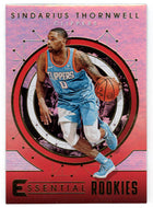 Sindarius Thornwell - Los Angeles Clippers - Essential Rookies (NBA Basketball Card) 2017-18 Panini Essentials # ER-22 Mint