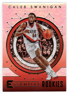 Caleb Swanigan - Portland Trail Blazers - Essential Rookies (NBA Basketball Card) 2017-18 Panini Essentials # ER-26 Mint
